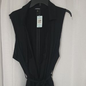 Torrid Black Sleeveless Top